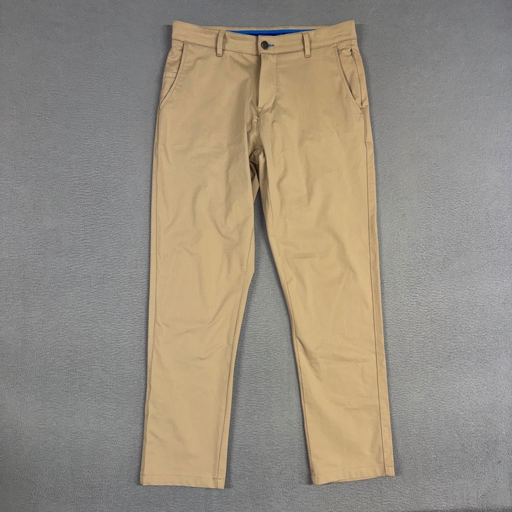 Twillory Pants Mens 32x32 (Fits 32x30) Tan Tailored Performance Technical Fabric